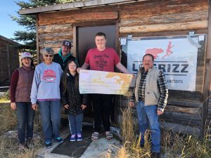 Le Grizz donates to Flathead Special Olympics and North Fork Trails, Oct. 12, 2019