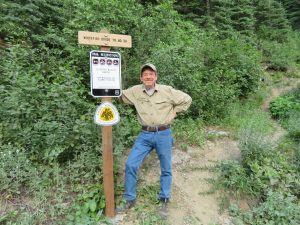 T26-Red Meadow Trailhead Signage Replacement, July 14, 2021 - W K Walker