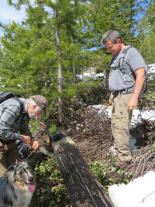 Clearing Glacier View Mtn Trail (1), April 26, 2025 - W. K. Walker