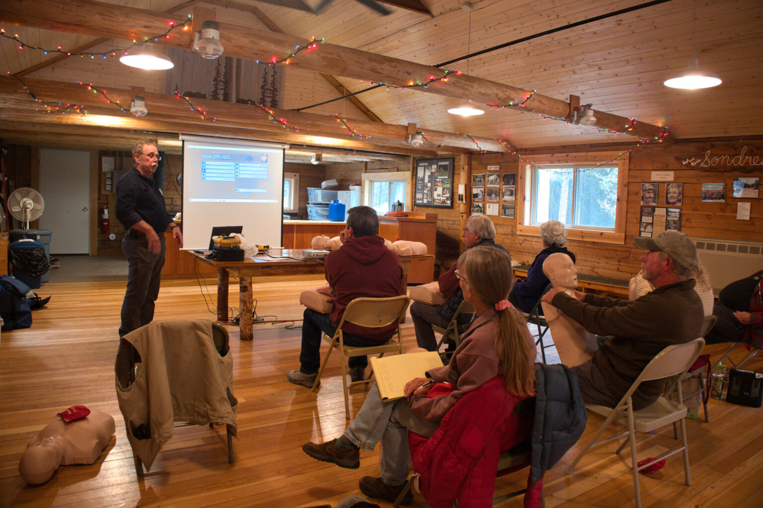 Spring First Aid/CPR/AED class well attended | North Fork Trails ...