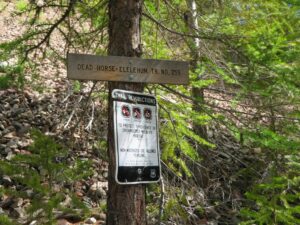 Dead Horse-Elelehum T255 Trailhead, May 31, 2025 - W. K. Walker